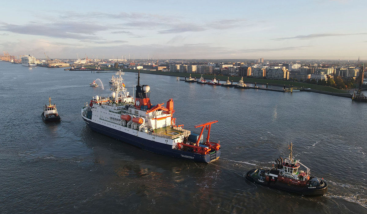 Ankunft in Bremerhaven